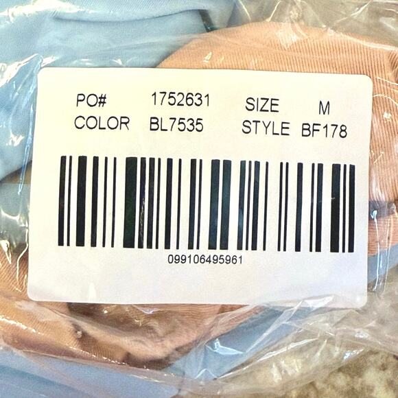 J. Crew Blue High Rise Bikini Bottom Size Medium - Picture 7 of 7